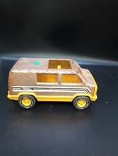 Vintage 1979 Tonka Bronze and Yellow RV Camper Van