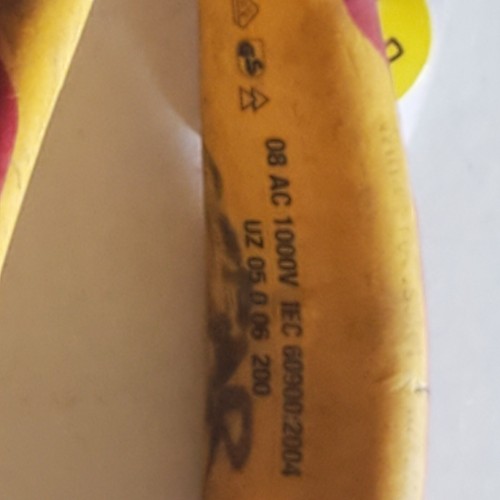 Wiha UZ 05 0 06 200 Professional Electrical Needle Nose Pliers 1000V . HT317 - Picture 12 of 13