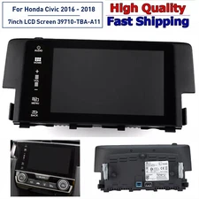 FOR 2016-18 Honda Civic Radio OEM Navigation Display Touch Screen 39710-TBA-A11