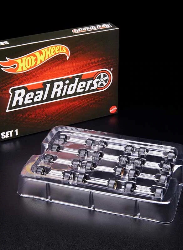 🆕RLC Exclusive Real Riders Hot Wheels Set 1 - American-⭐️Free