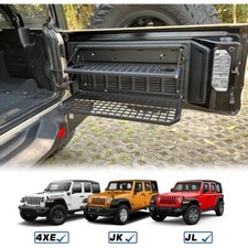 2-TierTailgate Table for 2007-2022 Jeep Wrangler JK JL Folds easy installation