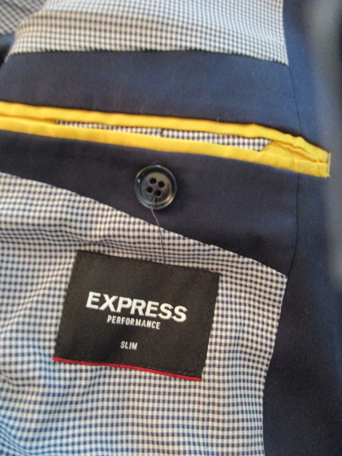 Express Performance Suit Jacket/ Blazer Smooth Bl… - image 8