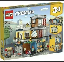 LEGO Creator 31097 Townhouse Pet Shop & Cafe NEW Sealed RETIRED