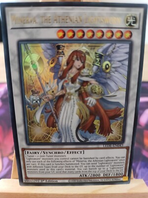 Minerva, die athenische Lichtverpflichtete LEDE-EN043 Ultra Rare Englisch NM