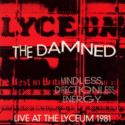 The Damned - Mindless Directionless Energy Live At The Lyceum - Cassette NEW
