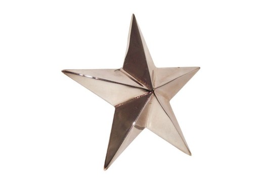 Insignia de estrella cromada de 2,5"" pulgadas para guardabarros alforja universal cabezal panhead nudillo - Imagen 5 de 6