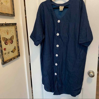 The Vermont country store cotton blue 