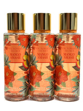 NEW 3 VICTORIA'S SECRET MANGO SMASH WOMEN FINE FRAGRANCE MIST BODY SPRAY 8.4 OZ