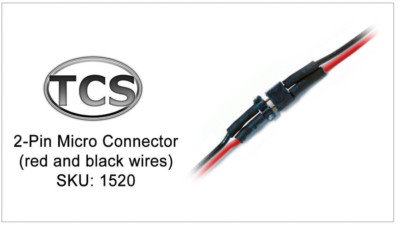 Train Control Systems TCS #1520 2-Pin Micro Connector
