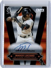 2022 Onyx Premium Silver Marco Luciano Auto 164/260 (B55) Giants