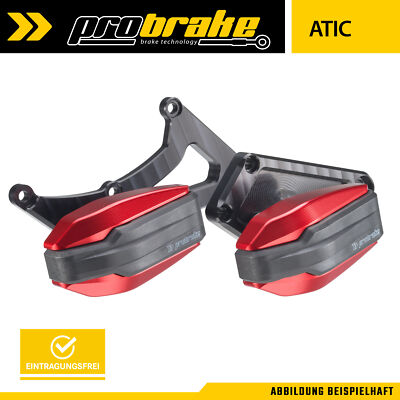 Crash Pads ATIC Red for Mash Motors Seventy Five 125 (14-16) XF125GY-2D