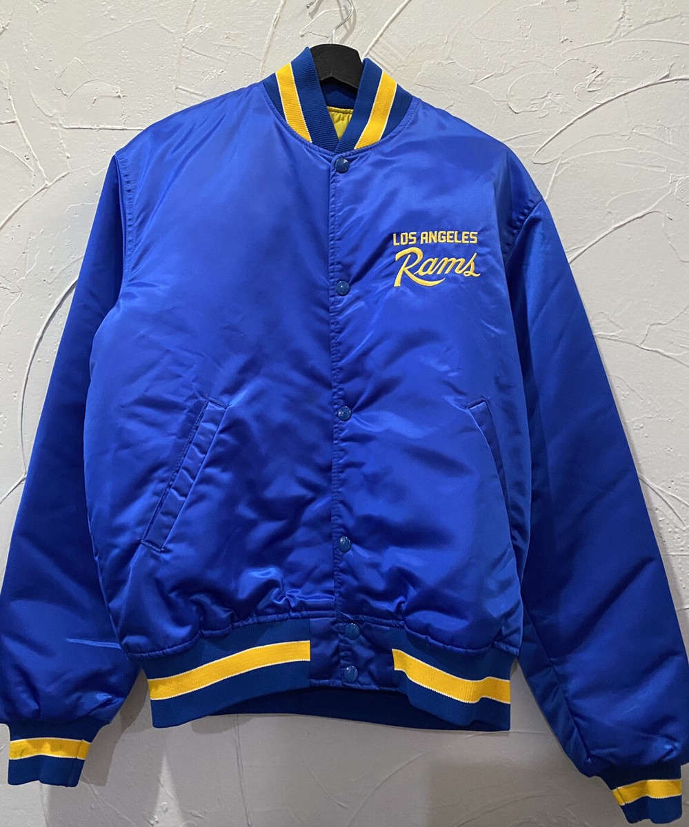 Rams Apparel Rams Throwback Starter Jacket Alpha Industries X Los