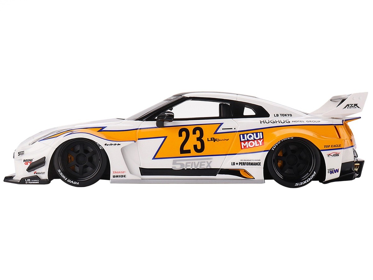 NISSAN LB-SILHOUETTE WORKS GT 35GT-RR VER.1 RHD #23 1/18 BY TOP