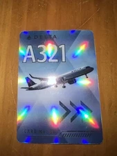 DELTA AIR LINES PILOT TRADING CARD 58 AIRBUS A321-200NEO CARD 2022 NEW!