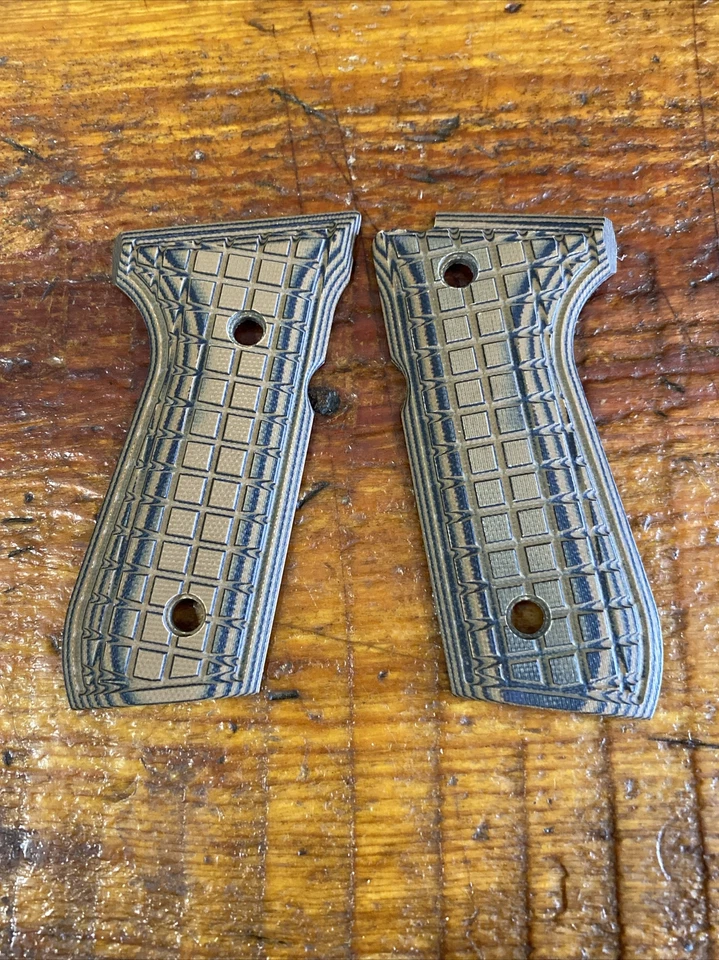 Empuñaduras Pachmayr G10 Tactical Series para modelos Beretta 92 FS. 61090 verde/negro Foto 3 de 4
