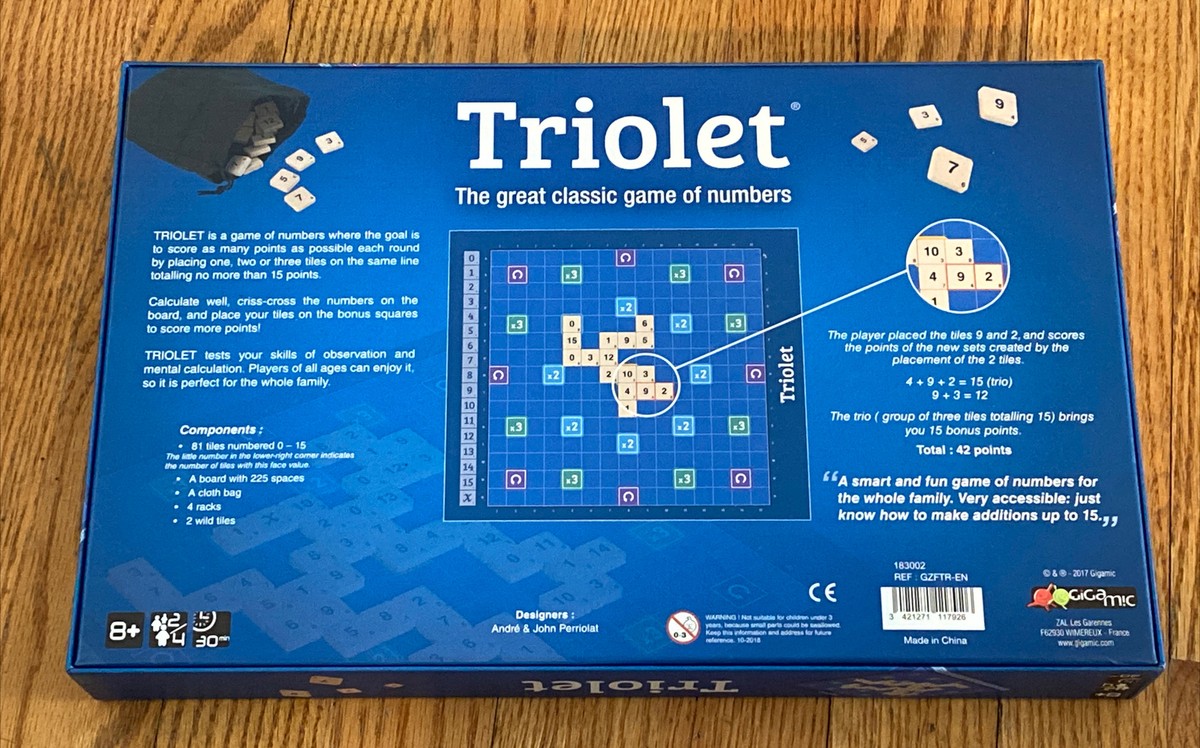 Gigamic Triolet – Klassisches Brettspiel Für Die Ganze Familie