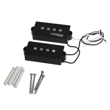 Wilkinson M Black Variable Gauss Alnico 5 PB Bass Humbucker Pickup Vintage Tone