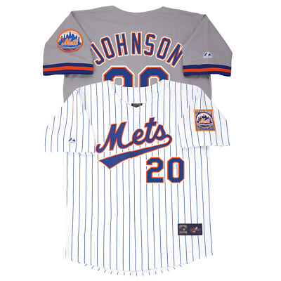 Howard Johnson 1993-1994 New York Mets Cooperstown Home Away Throwback Jersey