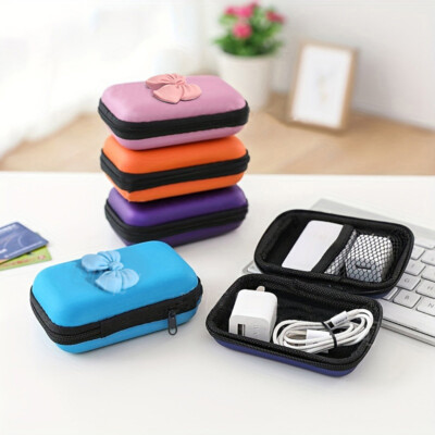 Charging Cable Organizer Data Cable Storage Bag Earphone Case
