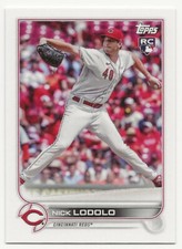 2022 Topps Mini Baseball NICK LODOLO Reds RC Rookie #US298