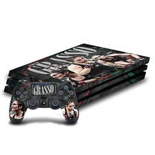 OFFICIAL UFC ALEXA GRASSO VINYL STICKER SKIN DECAL COVER FOR SONY PS4 PRO BUNDLE