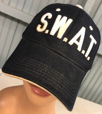 SWAT Novelty Costume Baseball Cap Hat Adjustable One Size
