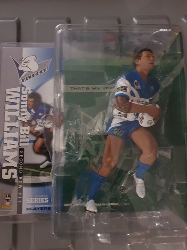 Nrl Canterbury Bulldogs Signed Sonny Bill Williams Player Figurine Brand New - Bild 2 von 3