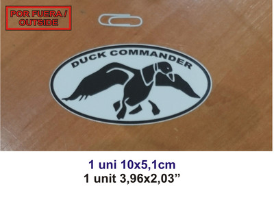 Sticker Vinilo Pegatina Decal Vinyl Aufkleber Adesivi Autocollant Duck Commander