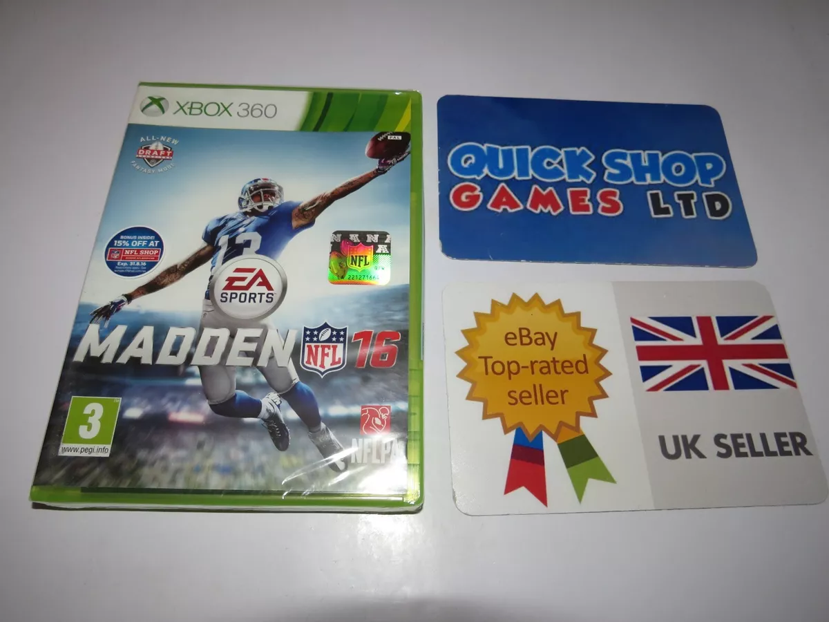 Madden NFL 16 Xbox 360