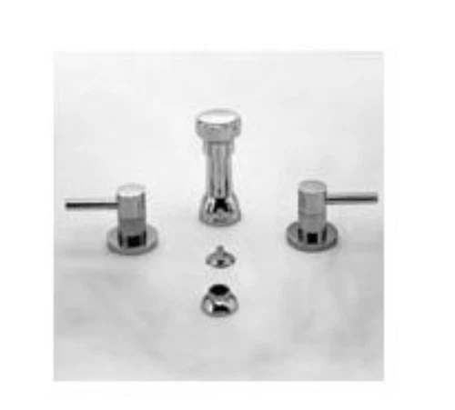 Newport Brass 1509/15S East Linear Double Handle Bidet in Satin Nickel