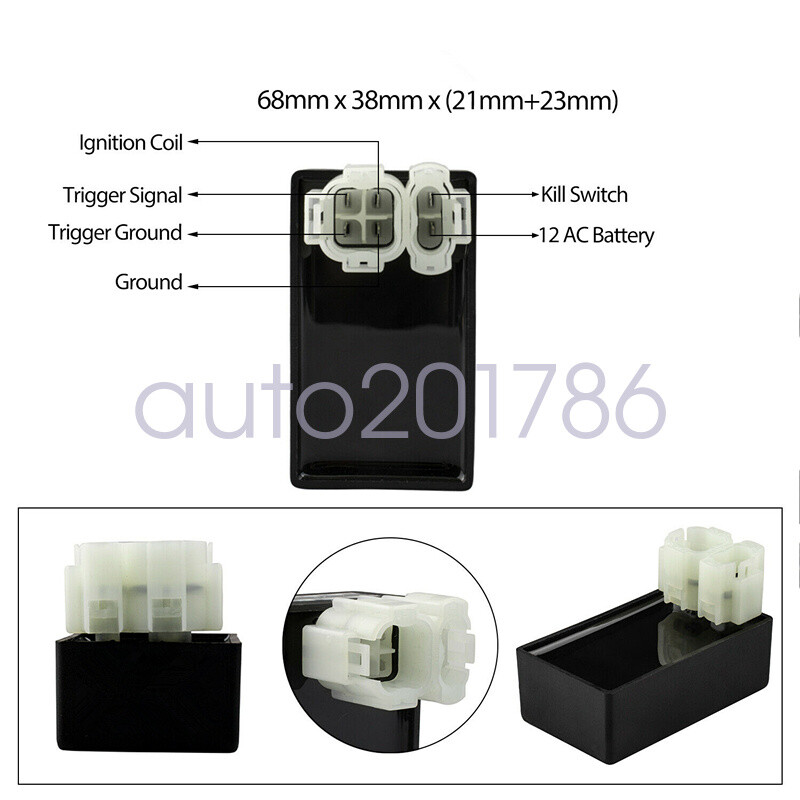 Ignition Coil CDI Box For Honda FourTrax 300 350 & TRX70 / TRX350 86-87 – Soillar