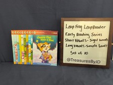 Leapfrog Early Reading Series, Short Vowels- Sight Words- Long Vowels, Set Of 10