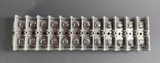 Marathon 1512STD 12 Position Terminal Block 10-32 600V 30/75A Heavy Duty
