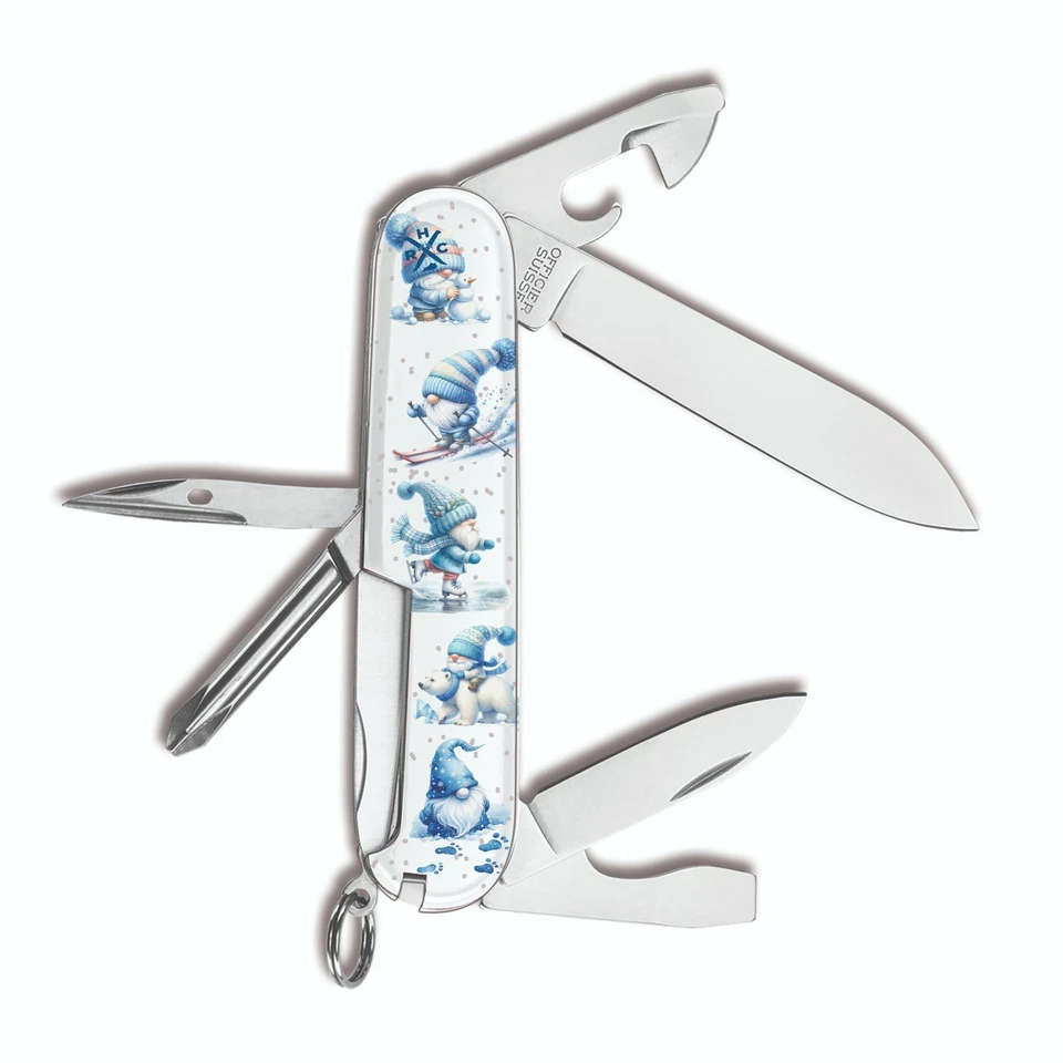 Victorinox Ejército Suizo Navidad INVIERNO GNOMOS TINKER Cuchillo Cuchillos Multi Herramienta Foto 2 de 2