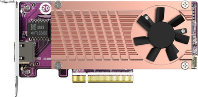 QM2-2P10G1TB 2 X Pcie Gen3 Nvme SSD & 1 X 10Gbe (10G/5G/2.5G/1G/100M) Port Expan