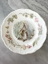 Vintage 1980’s Beatrix Potter Royal Albert Benjamin Bunny 6'' Plate 1986