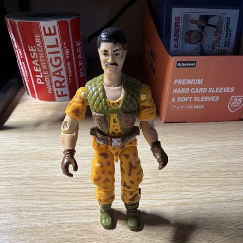 1986 Hasbro G.I. Joe "Claymore" action figure Special Mission: Brazil subset.