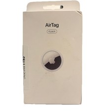 Apple AirTag Gen 1 4 Pack Model:A2187 MX542LL/A NFC/Bluetooth/Wideband Sealed
