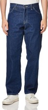 Dickies Workwear Industrial Carpenter Denim Blue Jeans Men's Size 32x30 LU200RNB