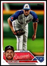 2023 Dylan Lee Topps Update Series BASEBALL #US34 Atlanta Braves