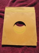 10x MANICHE per Edison Diamond Disc Carta Kraft GRANDE TAGLIO 10" 78 GIRI DISCO 