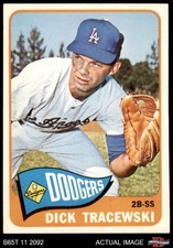 1965 Topps #279 Dick Tracewski Dodgers 7.5 - NM+