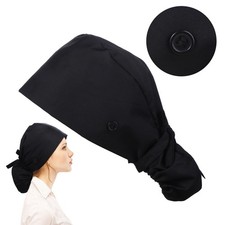Working Cap, Chef Works Hats Cotton Unisex with Button Adjustable