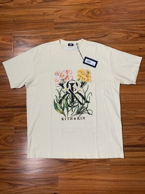 Kith & Kin Daisy Vintage T-shirt Sandrift Men's size Large NWT