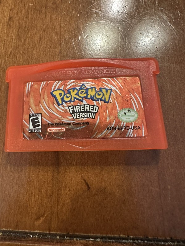 Pokemon: FireRed Version Nintendo Game Boy Advance Authentic Game