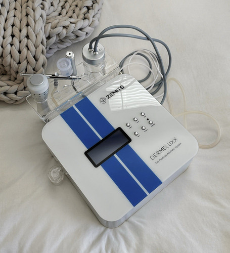 Zemits DermeLuxx HydroDiamond System Facial Machine, + FREE Le Mieux BARELY USED