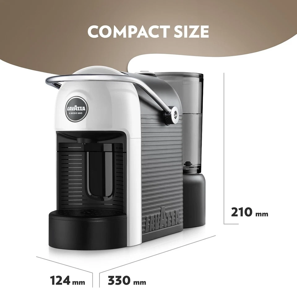 Lavazza A Modo Mio Jolie EVO Kaffeekapselmaschine 1250W 0,6 Liter - Weiß - Bild 3 von 4
