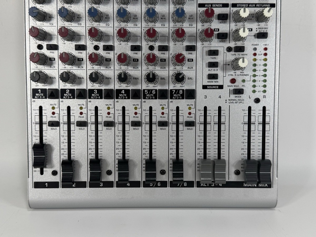 Behringer Eurorack Ub1204fx-pro 12 Channel Mixer for sale online