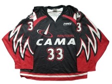 Ice hockey Goalie top No. 33 MNM Cama & Epervies logo long sleeve XXXL - F25