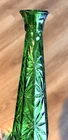 Vintage Anchor Hocking Emerald Green Glass Bud Vase. MCM